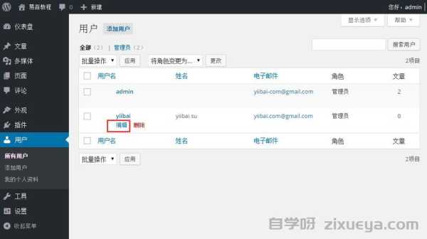 WordPress多用户权限管理，从入门到精通